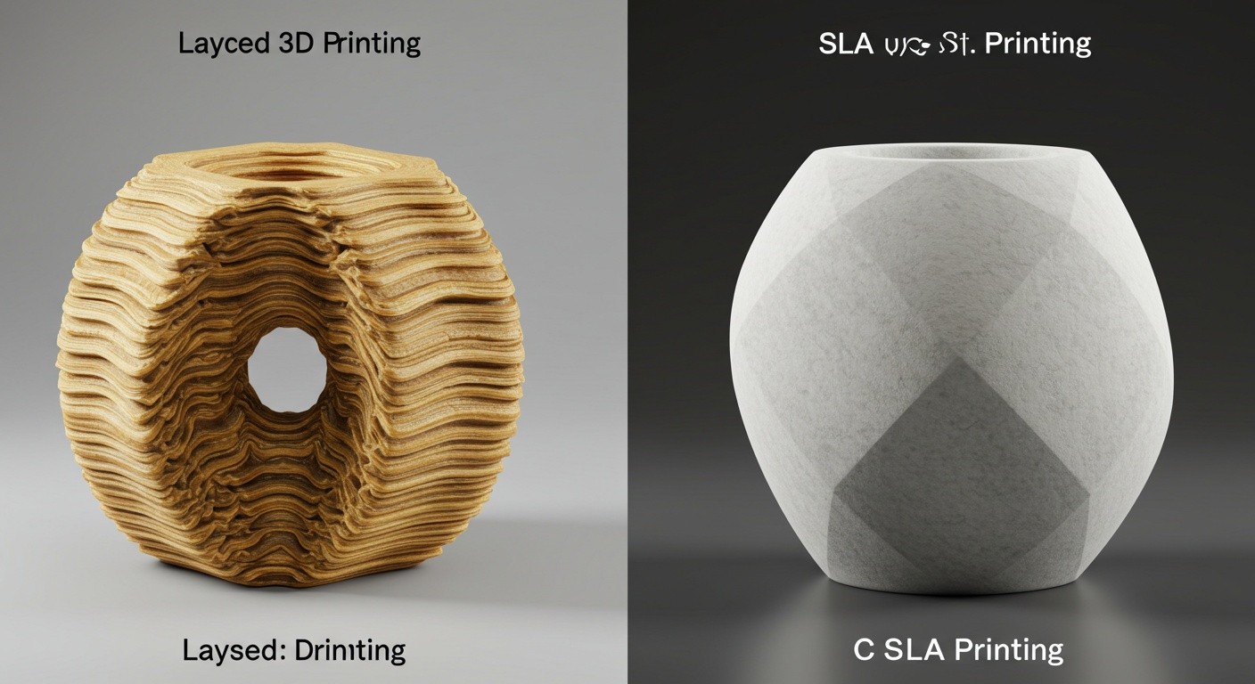 Стандартная SLA печать