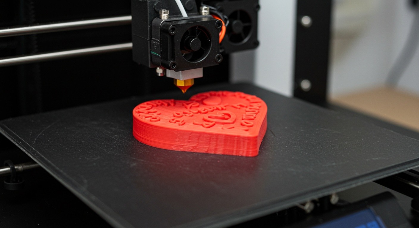 Сувенир в форме сердца