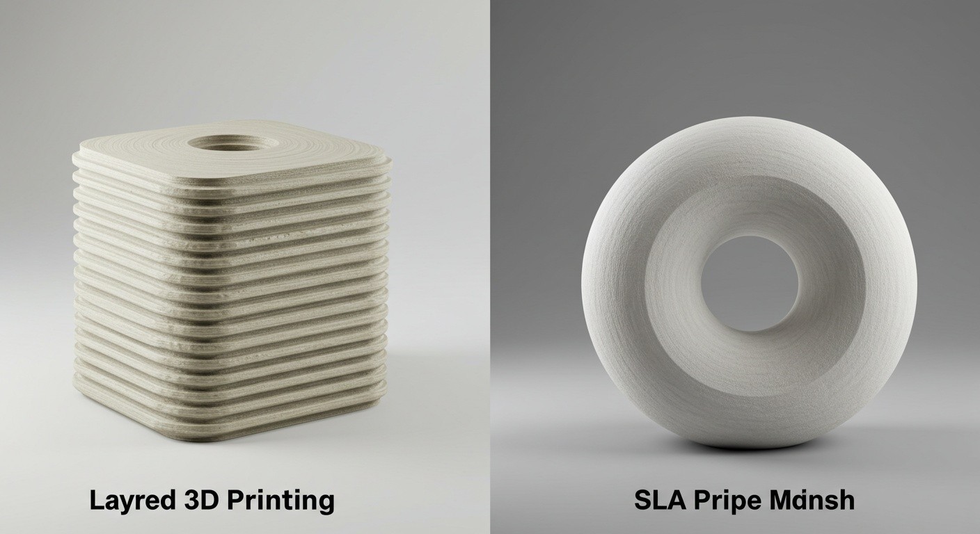 Пример SLA печати