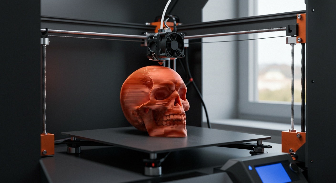 Гибкая схема охлаждения в послойной печати