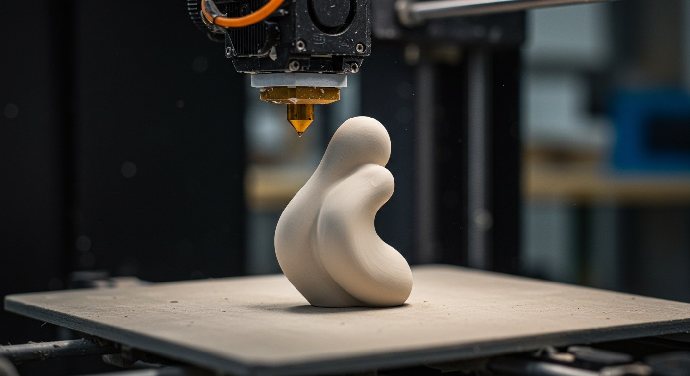 Процесс производства фигурок из керамики и фарфора