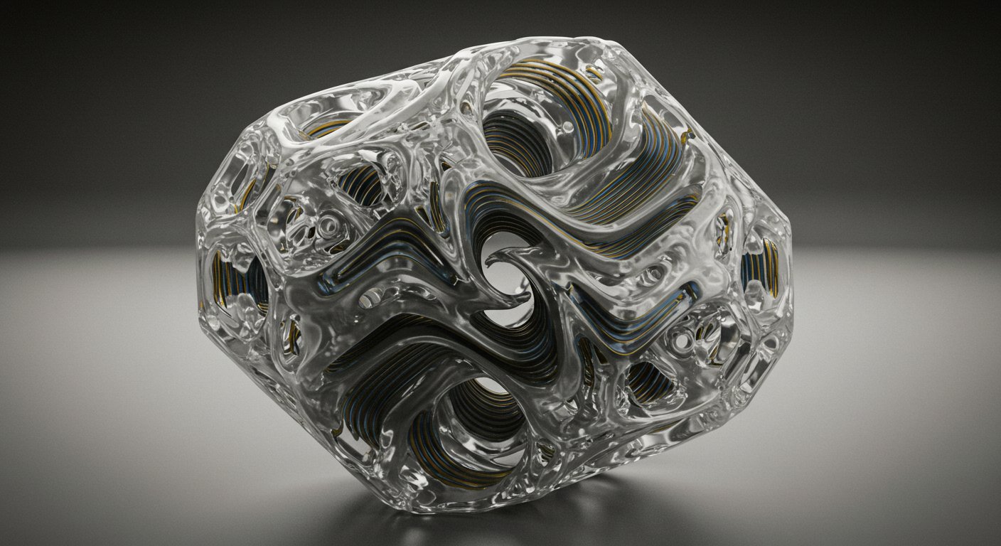 Пример прозрачной SLA печати