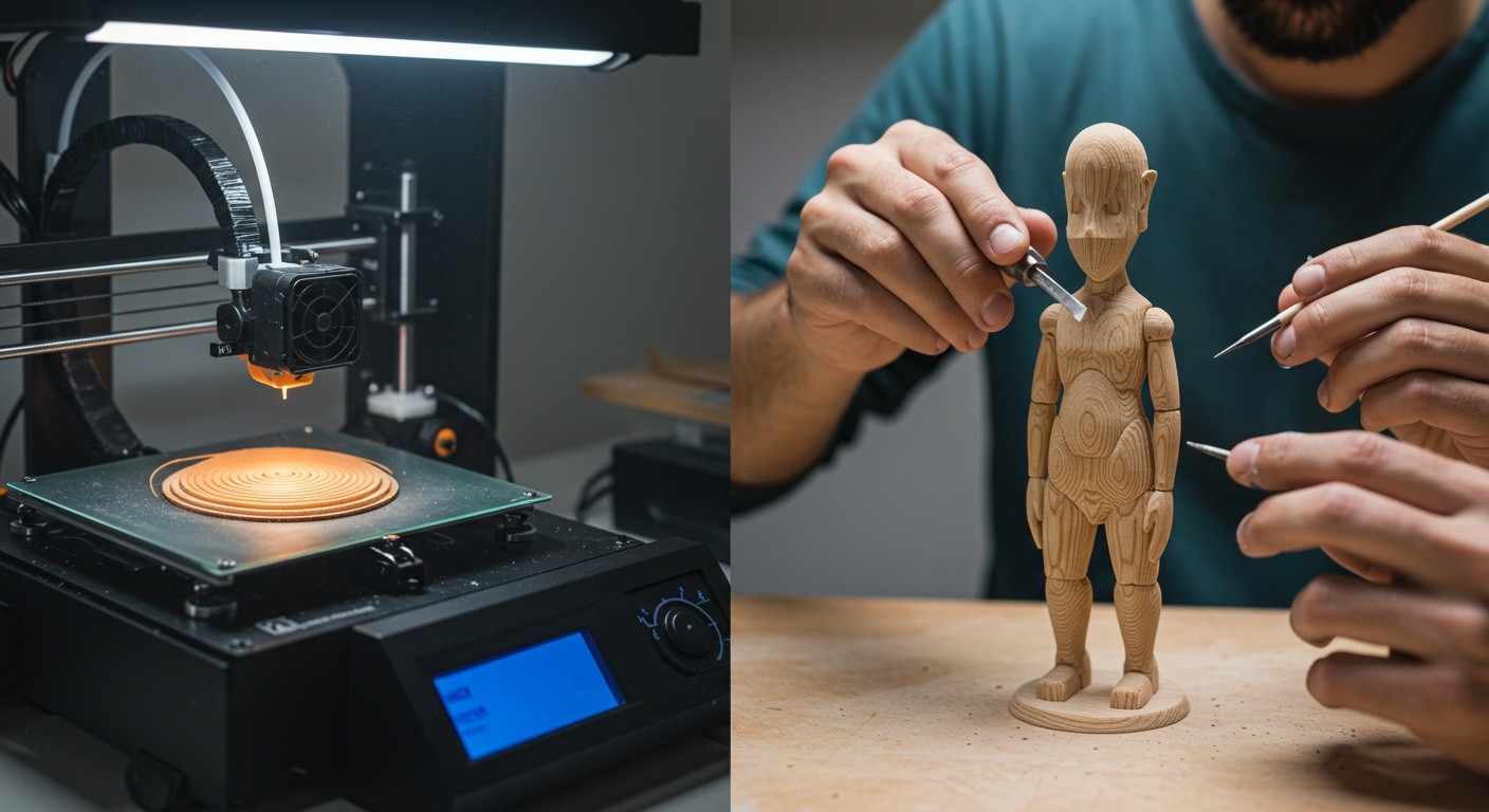 Производство фигурок из дерева с резьбой и покраской