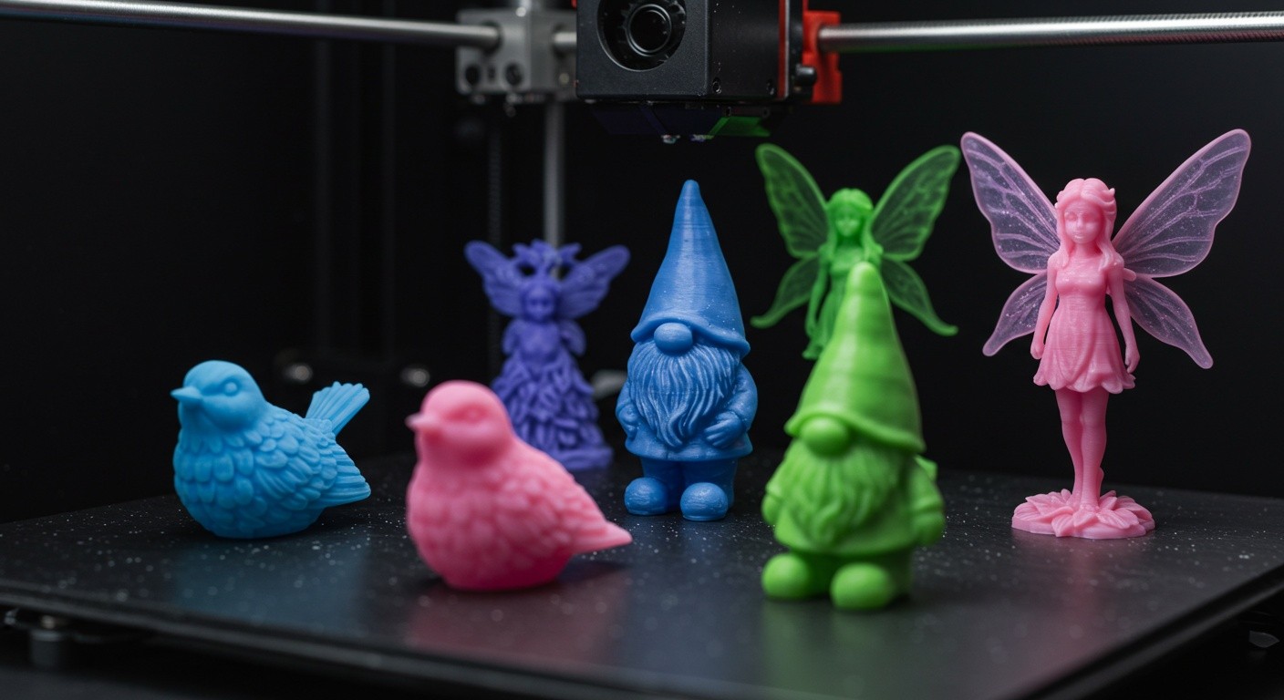 Изготовление декоративных фигурок из пластика и смол