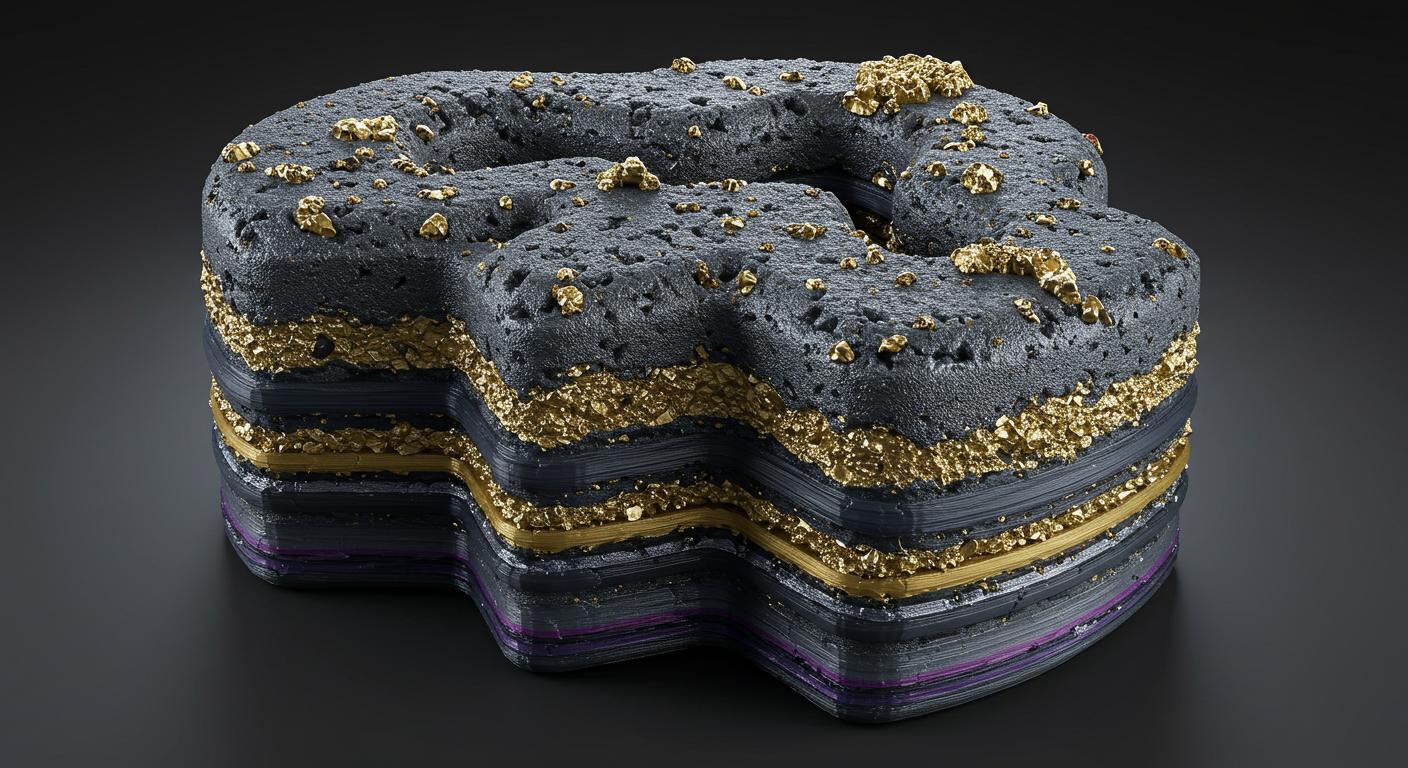 Пример 3D печати с металлическими наполнителями Пример 3D печати с металлическими наполнителями