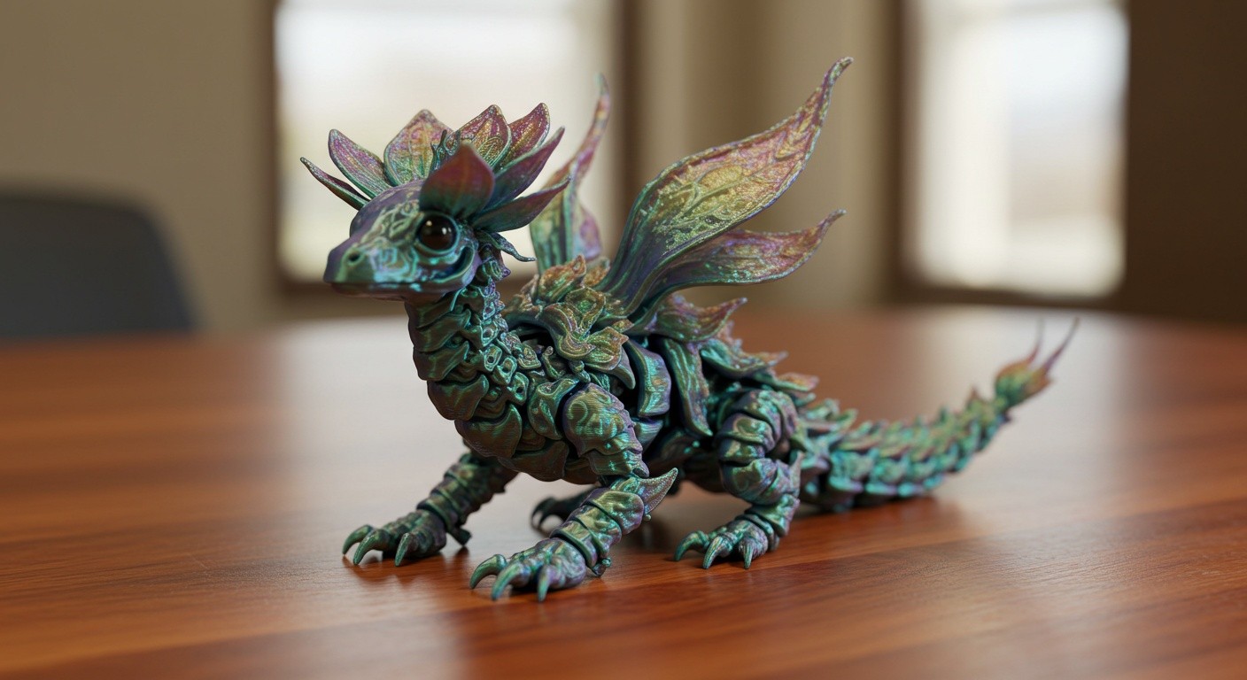 Странный 3D-объект с необычной формой