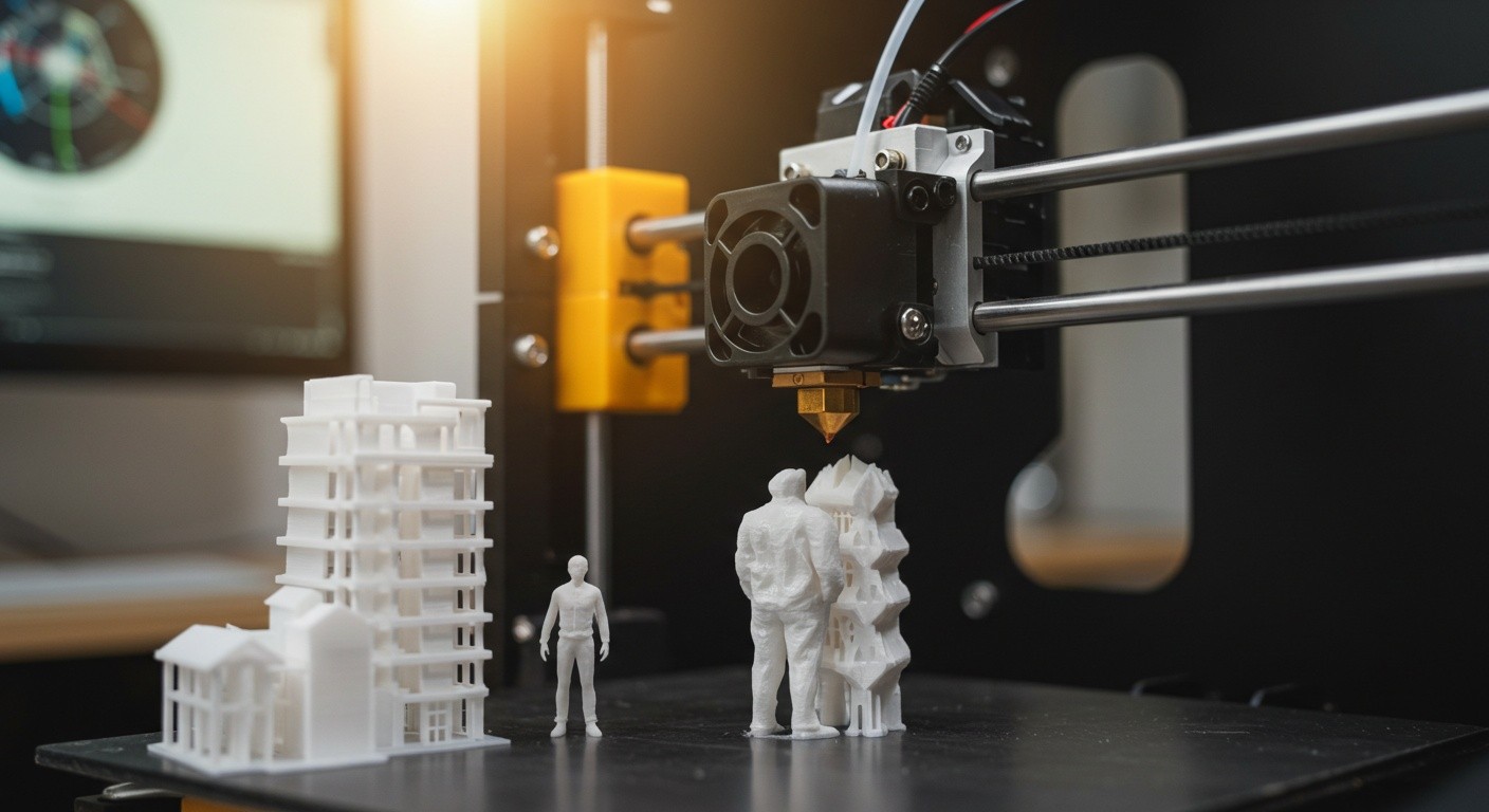 Создание деталей и фигурок с помощью 3D-моделирования и печати