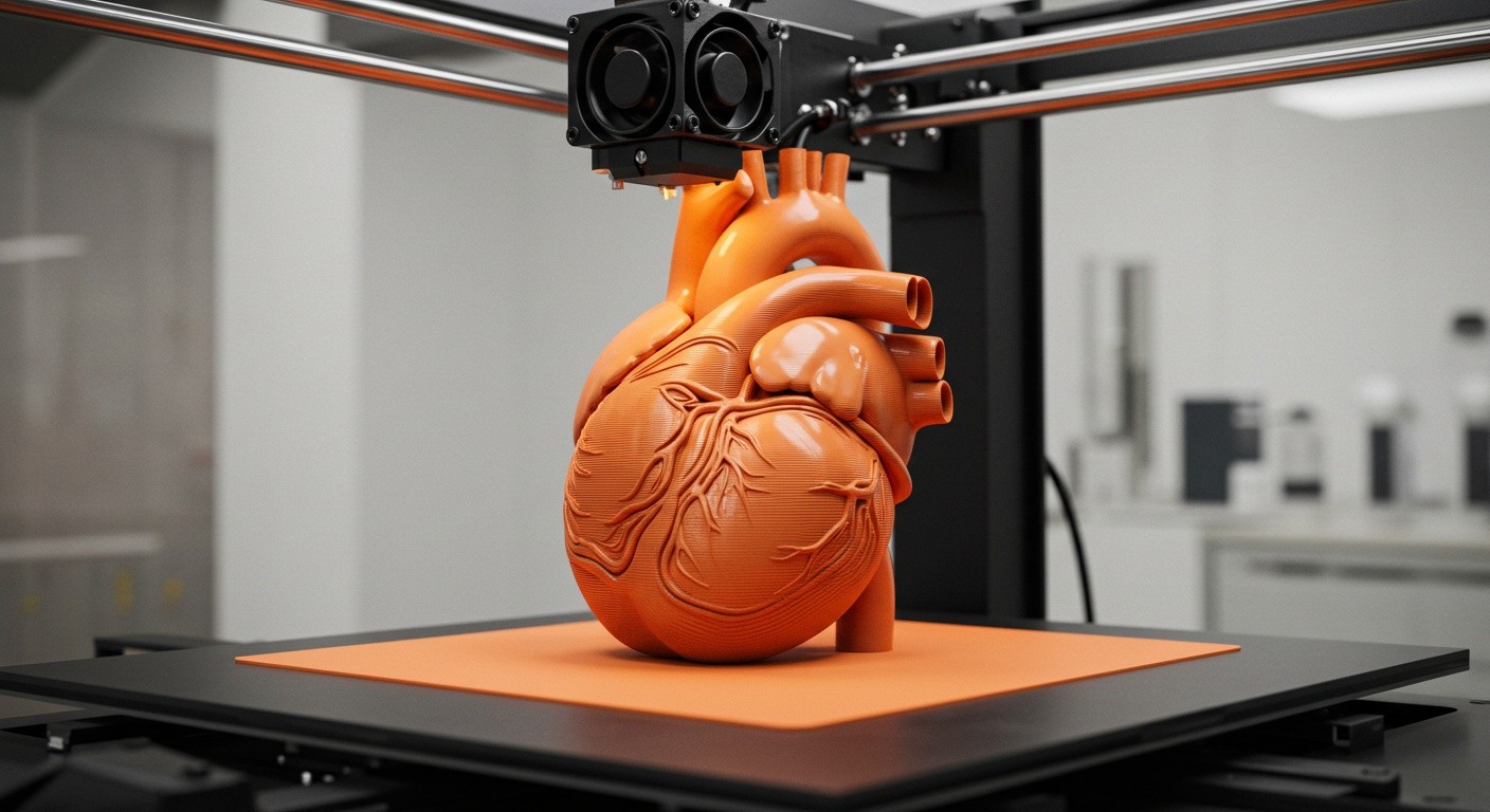 3D-печать искусственного сердца