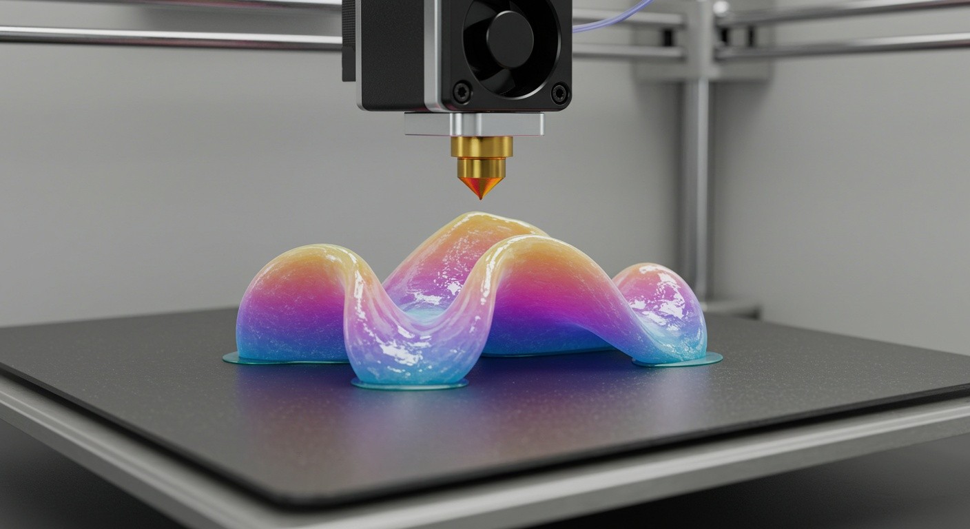 Инновационные объекты из умных материалов с помощью 3D-печати 3D-печать с использованием умных материалов