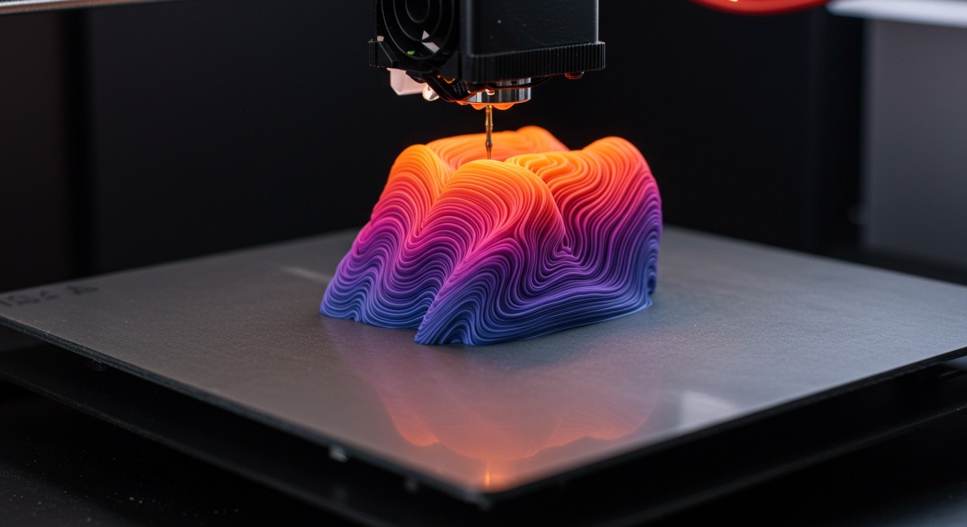 Моделирование тепловых потоков в процессе 3D-печати