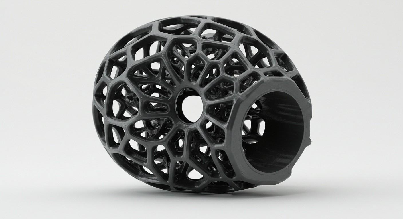 Печать объектов с внутренними ребрами жесткости