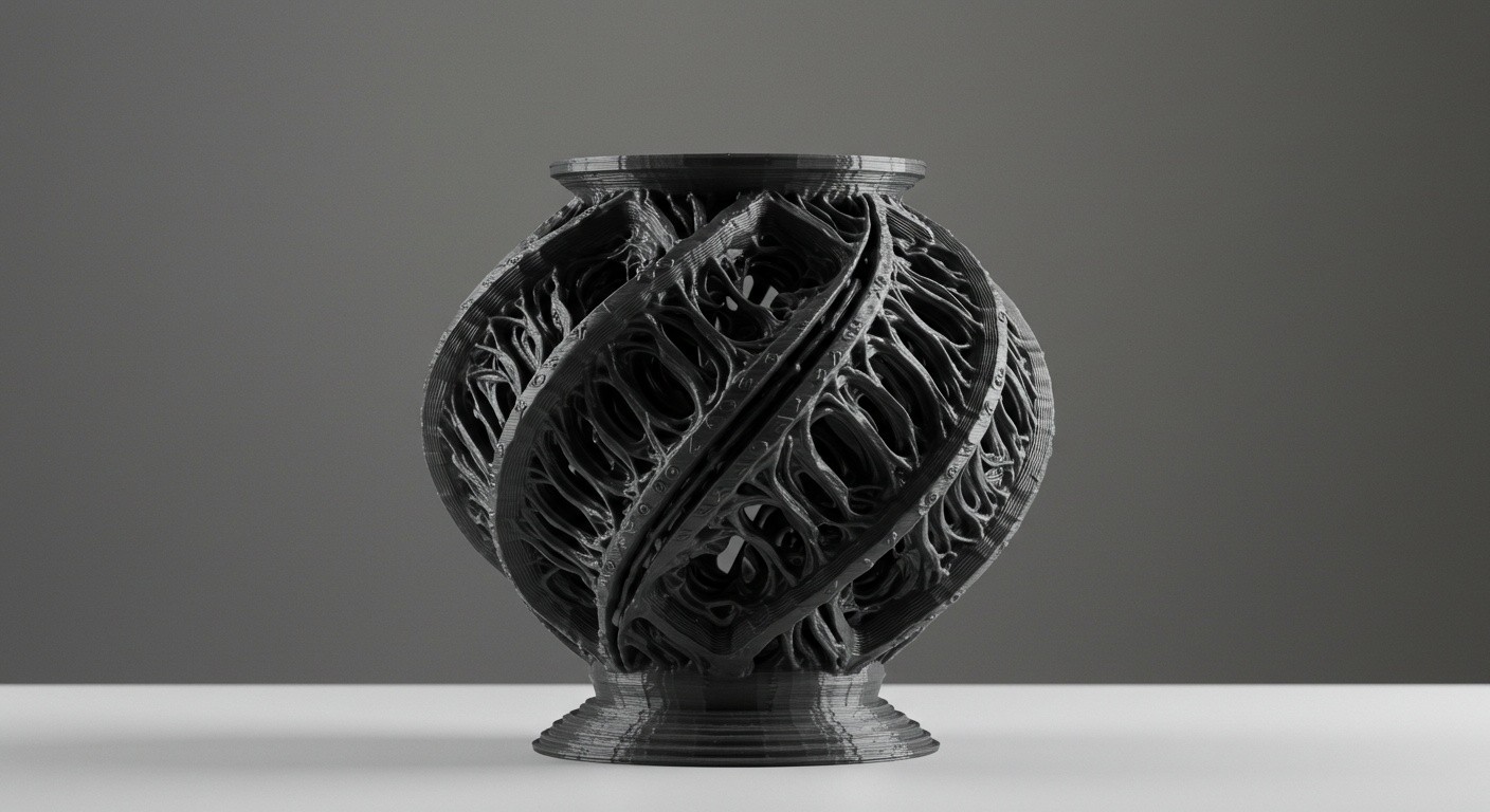 (реалистичная фотография) (Не используй текст и буквы на изображении) : 3d печать, Напечатанные арт-объекты