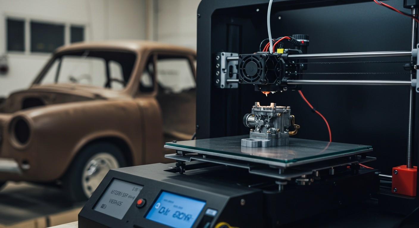 3D-печать деталей для реставрации авто 3D-печать деталей для реставрации старинных автомобилей