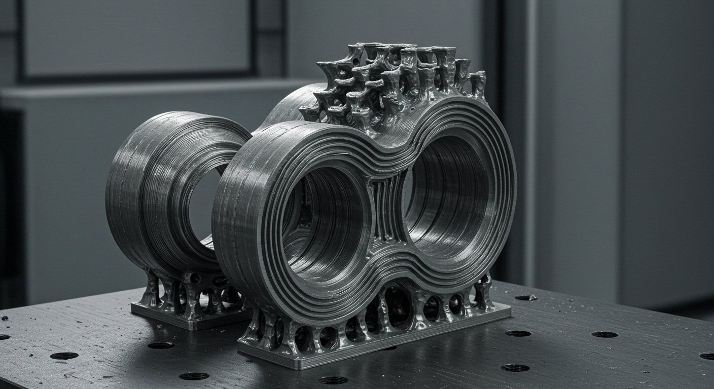 Печать металлических деталей с помощью 3D-принтера