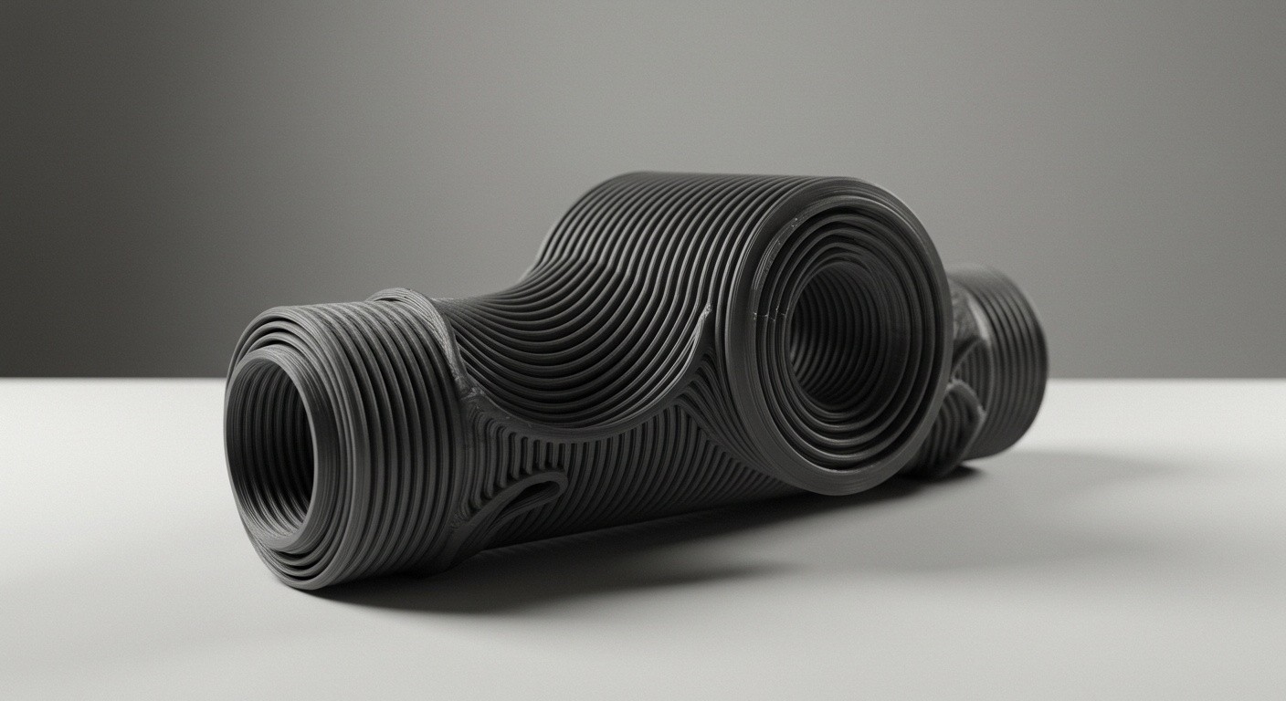 (реалистичная фотография) (Не используй текст и буквы на изображении) : 3d печать, Напечатанные системы фильтрации воздуха