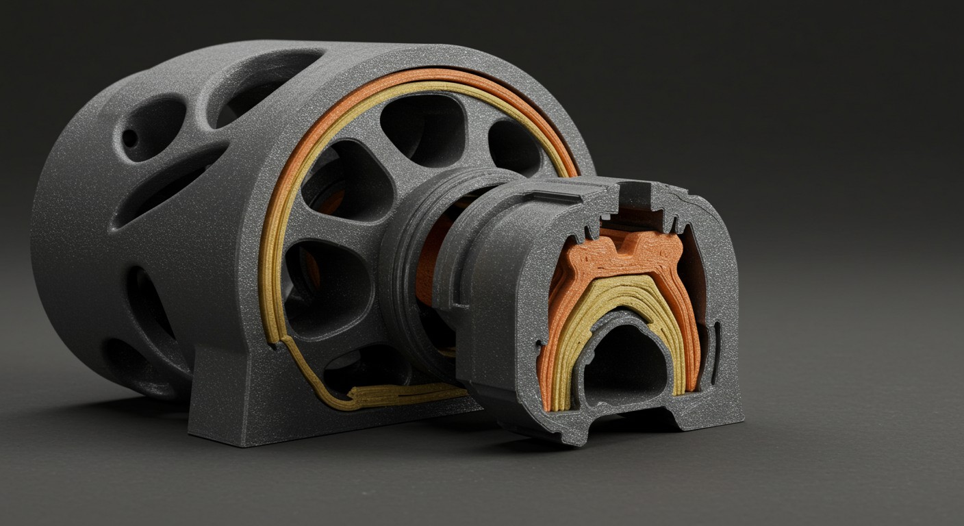 (реалистичная фотография) (Не используй текст и буквы на изображении) : 3d печать, Послойная печать и анализ прочности слоя