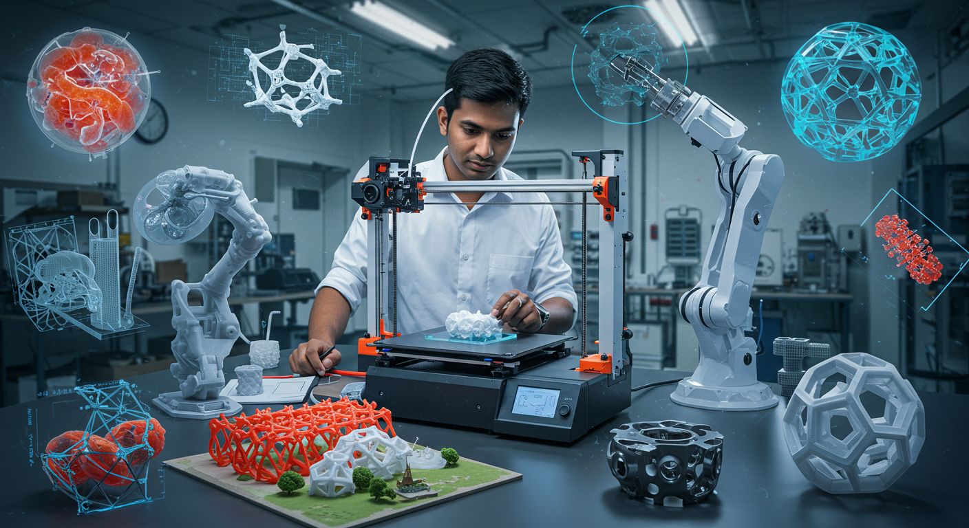 Пример 4D-печатного объекта, изменяющего форму