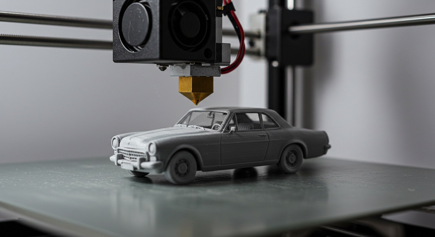 (реалистичная фотография) (Не используй текст и буквы на изображении) : 3d печать, Печать макетов с высокой детализацией послойно