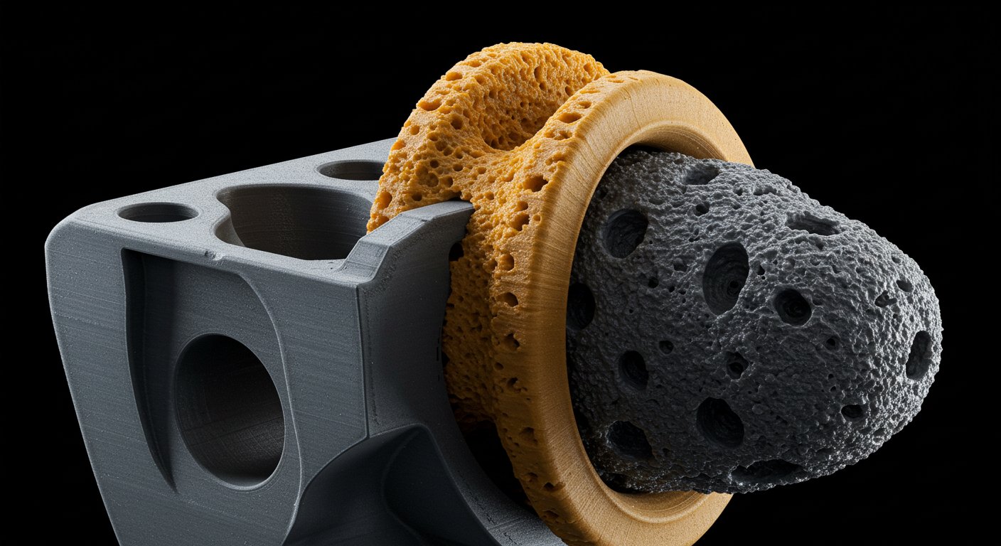 Печать изделия с разной плотностью материала