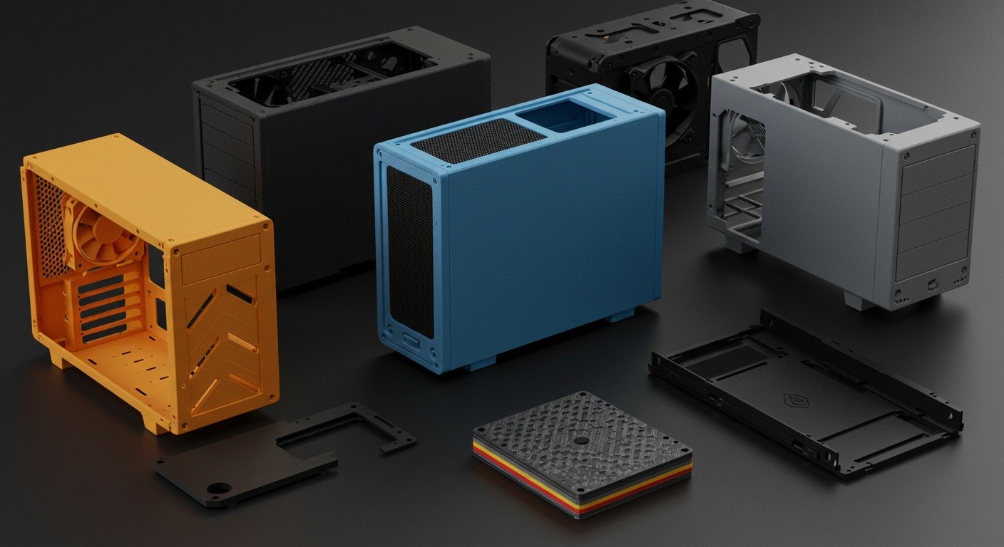 3D-печатный корпус для компьютера