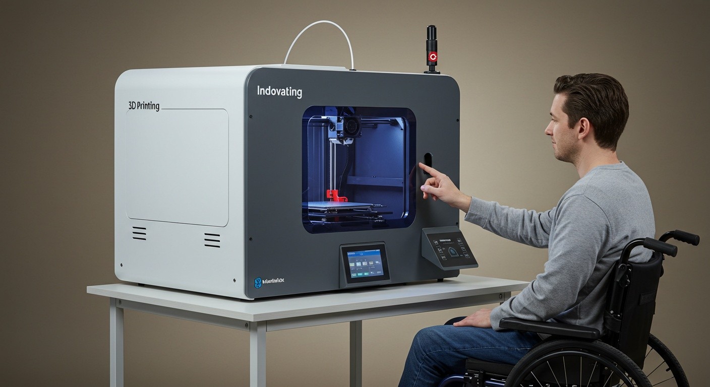 Индивидуальное оборудование для инвалидов, созданное с помощью 3D-печати 3D-печать оборудования для инвалидов