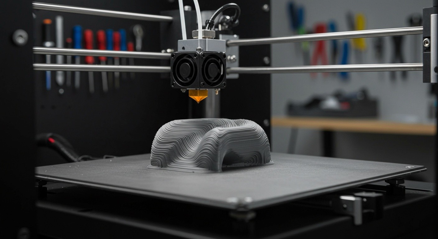 3D-печать тонкими слоями на высокой скорости