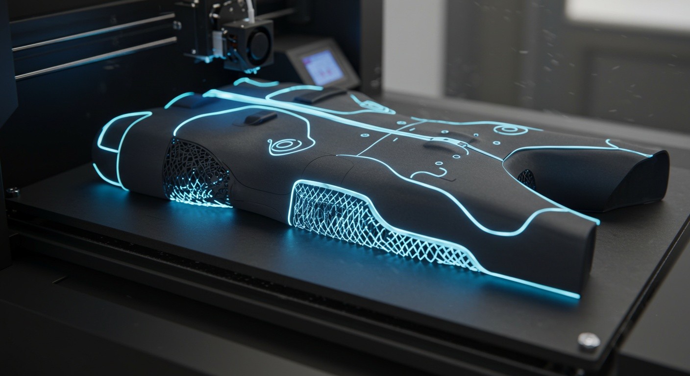 3D-печать компонентов для умной одежды