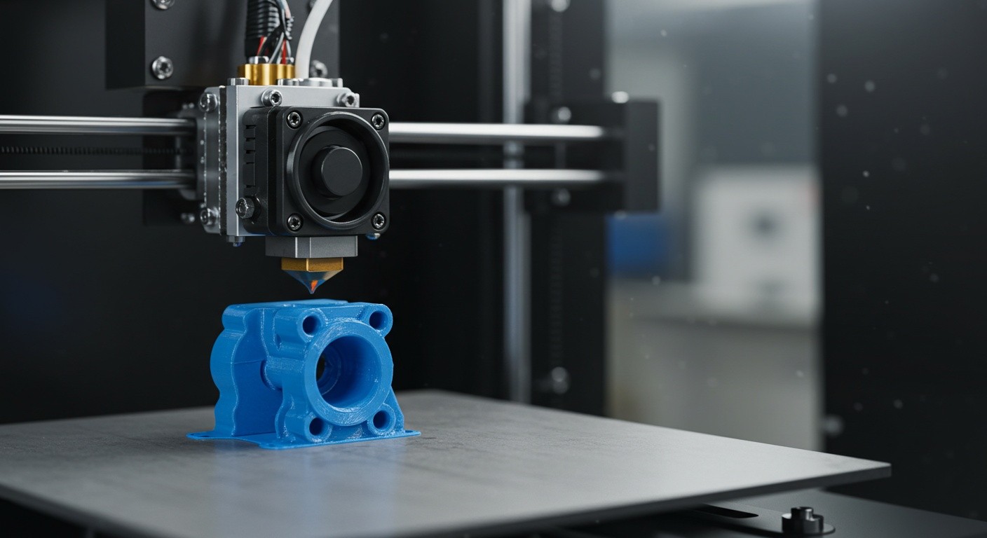 (реалистичная фотография) (Не используй текст и буквы на изображении) : 3d печать, 3D-печать в цифровом производстве