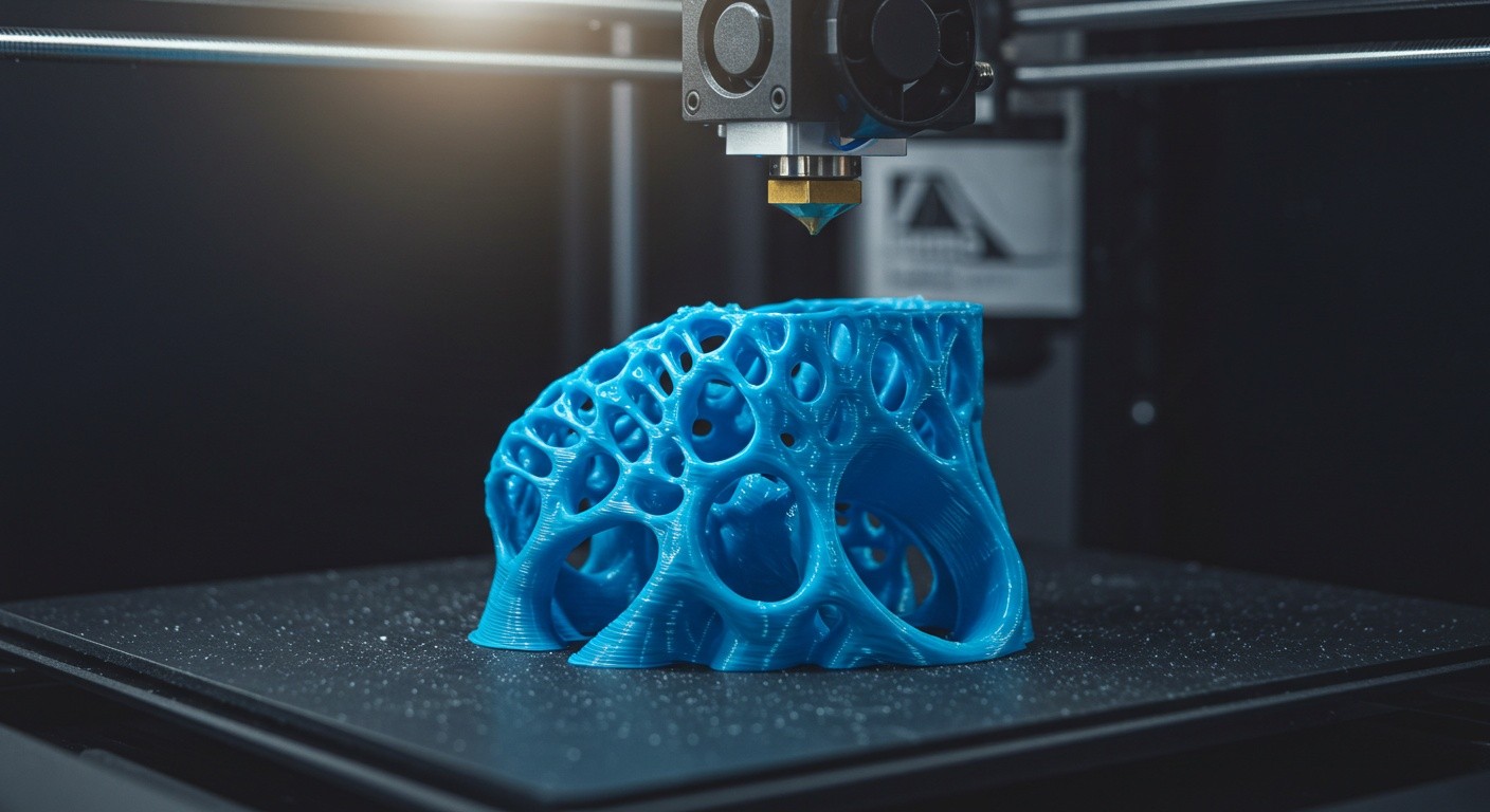 Процесс послойной печати пустотелых объектов Печать пустотелых объектов на 3D-принтере