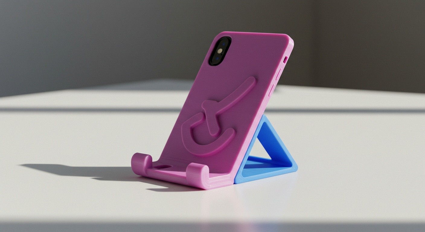 Напечатанные 3D аксессуары для смартфонов