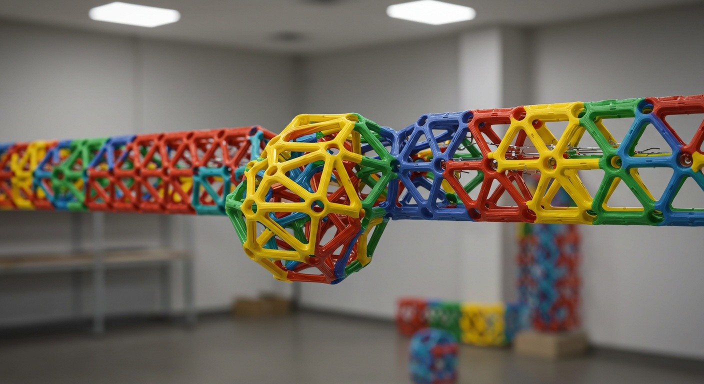 (реалистичная фотография) (Не используй текст и буквы на изображении) : 3d печать, Напечатанные мосты