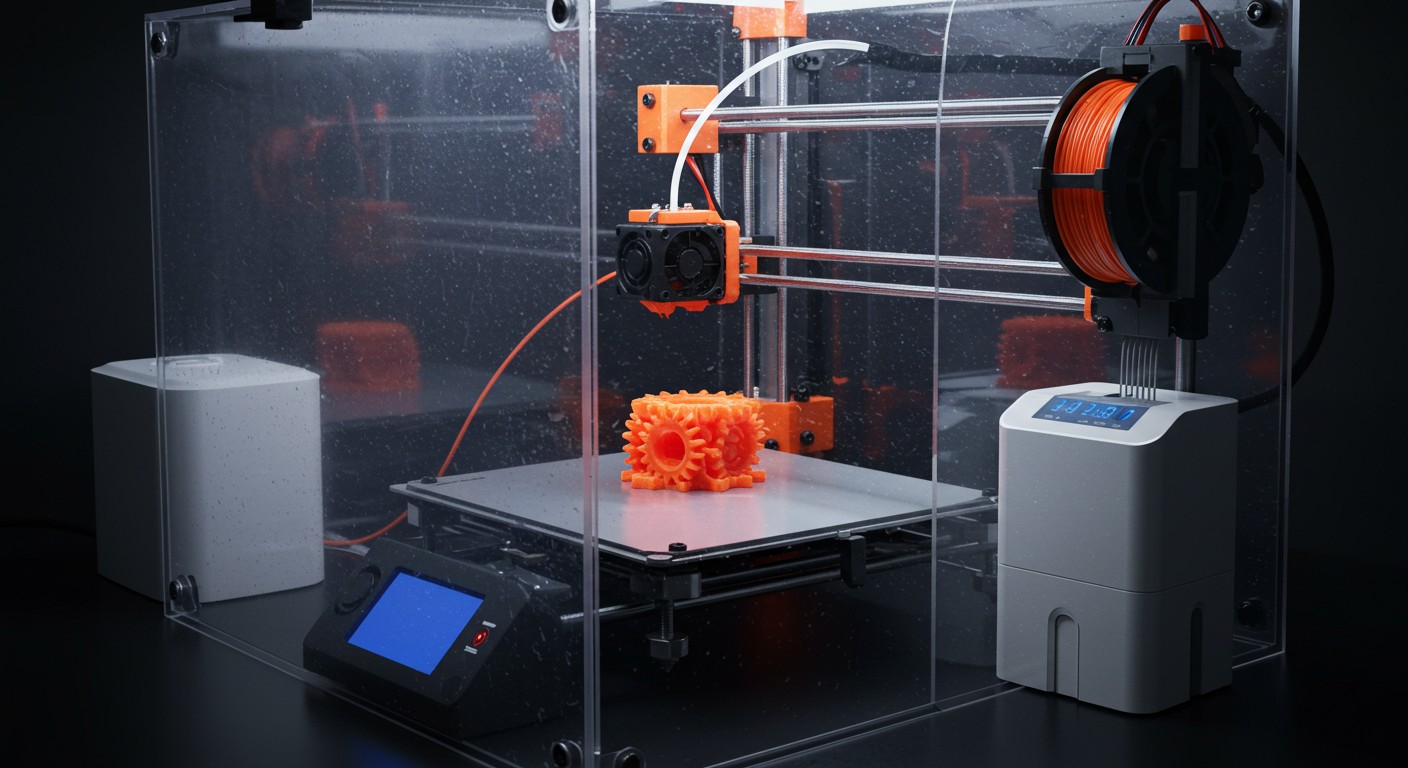 3D-принтер с контролем влажности для качественной печати