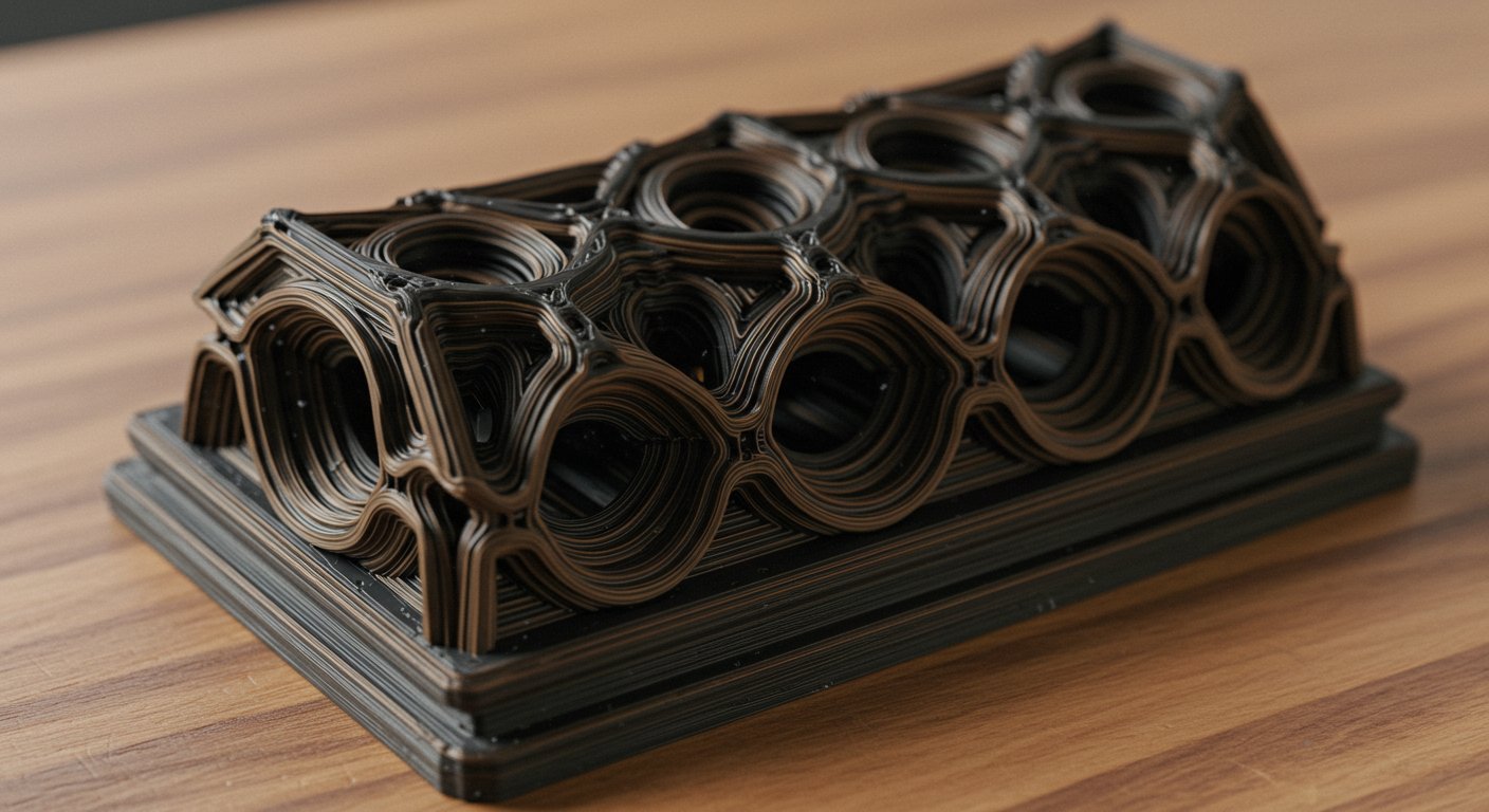 Учебная модель, созданная с использованием 3D печати