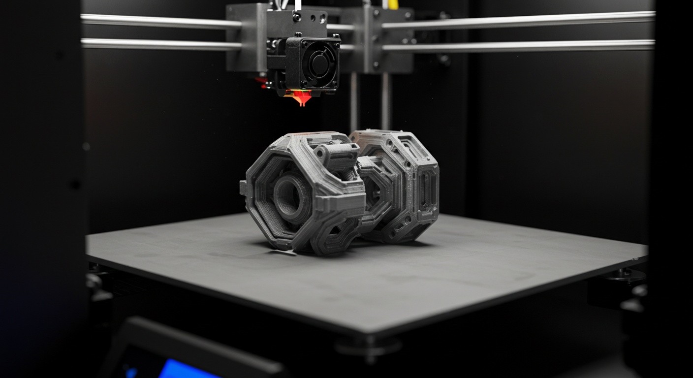 Печать многофункциональных моделей на 3D-принтере