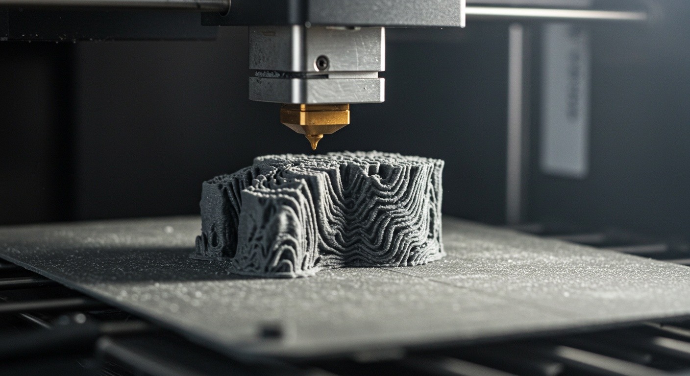 Послойная печать деталей с микроструктурой