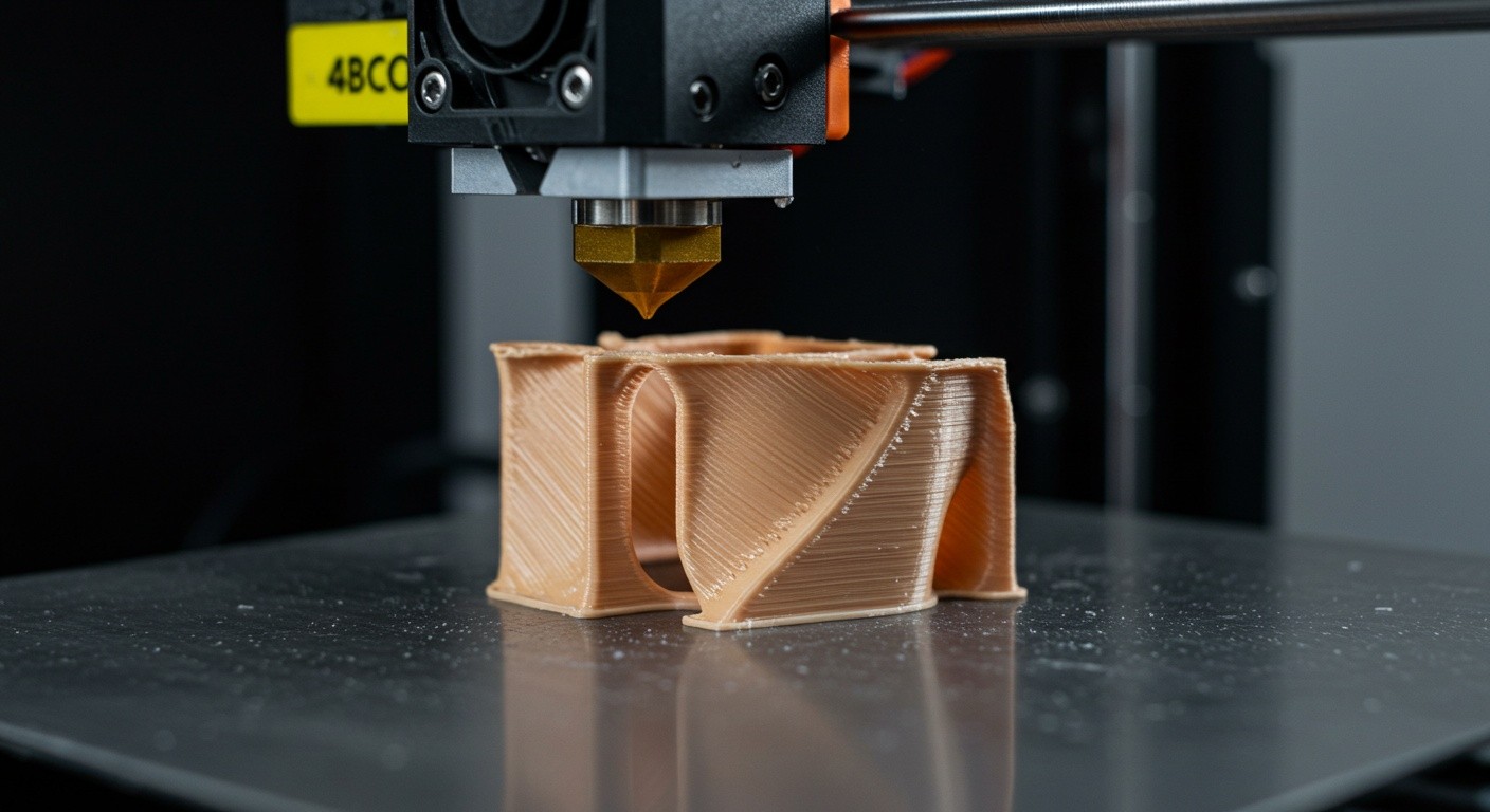 (реалистичная фотография) (Не используй текст и буквы на изображении) : 3d печать, Как печатать прочные тонкостенные изделия