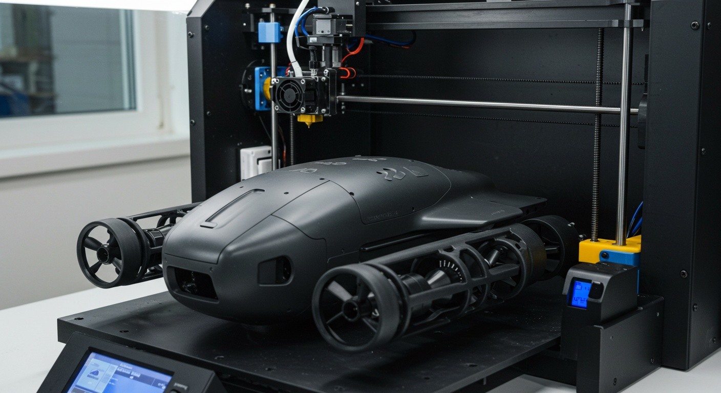 3D-печать деталей для подводных аппаратов