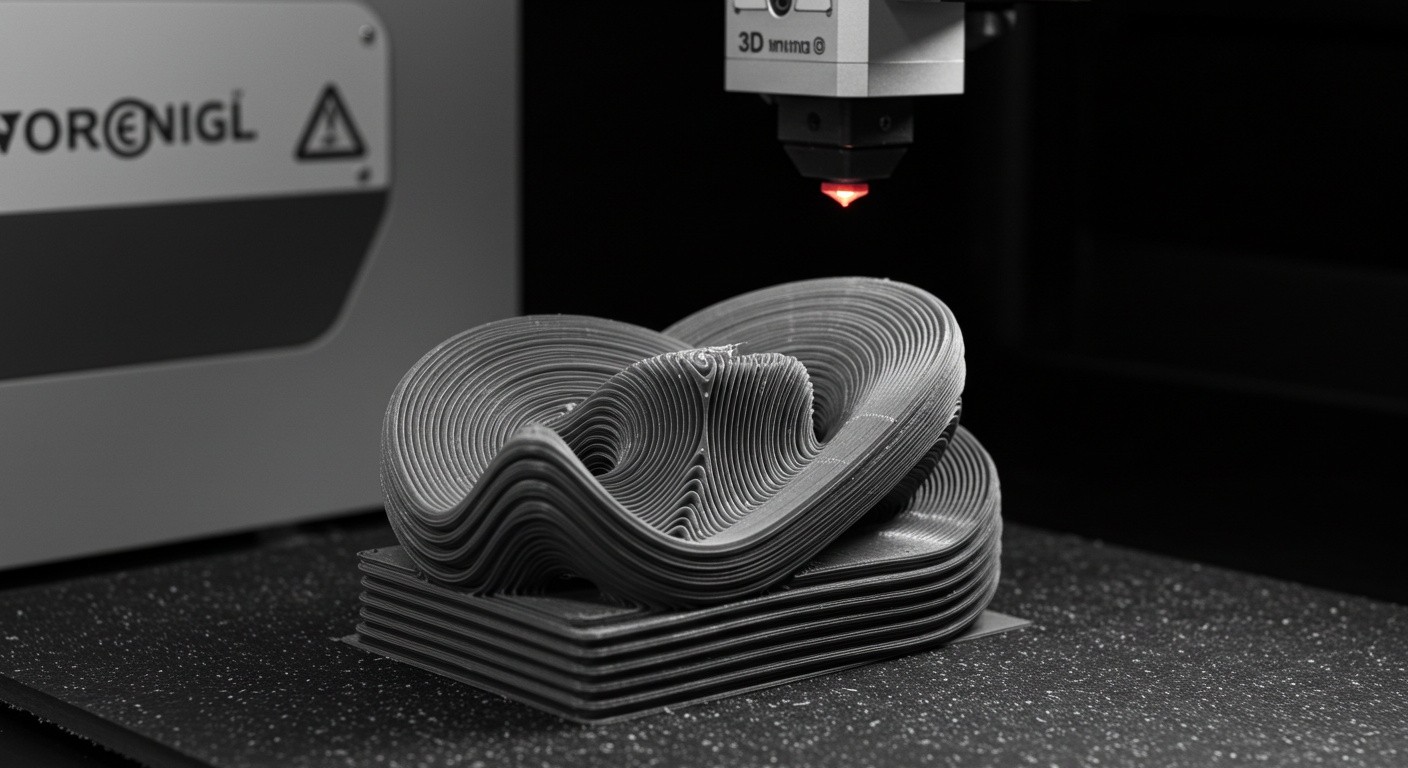 Послойная печать и лазерная финишная обработка