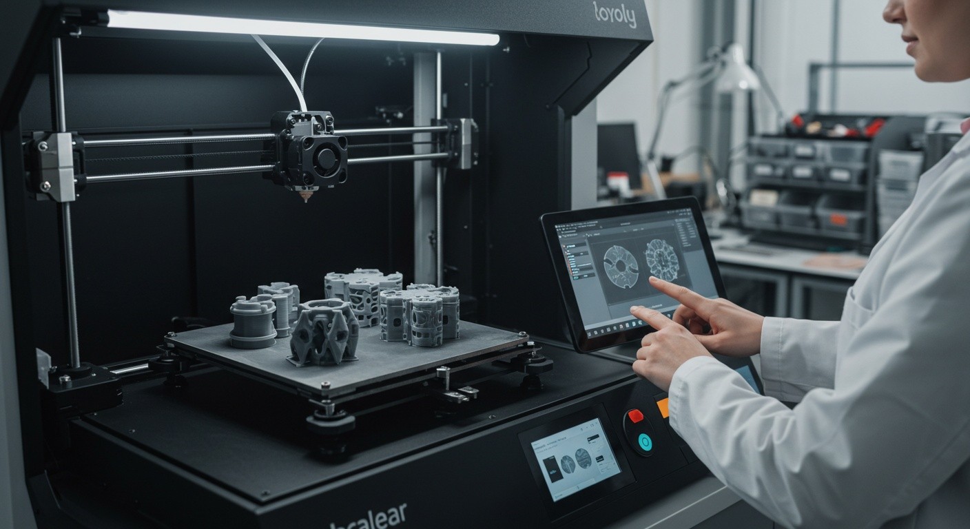 Минимизация времени простоя при послойной печати