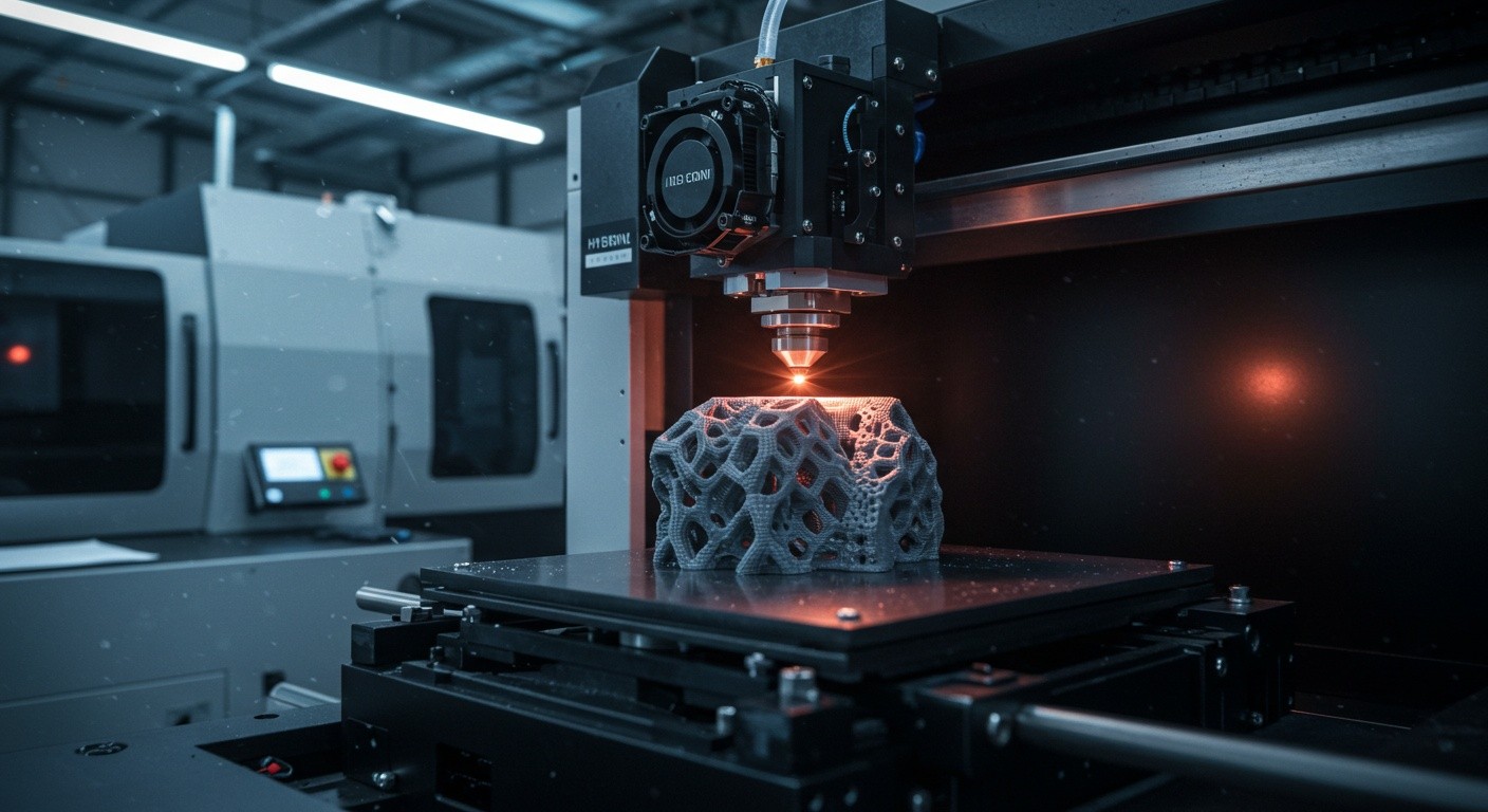 (реалистичная фотография) (Не используй текст и буквы на изображении) : 3d печать, Послойная печать и гибридное лазерное спекание