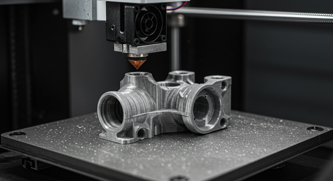 Сверхточная послойная печать сложной детали