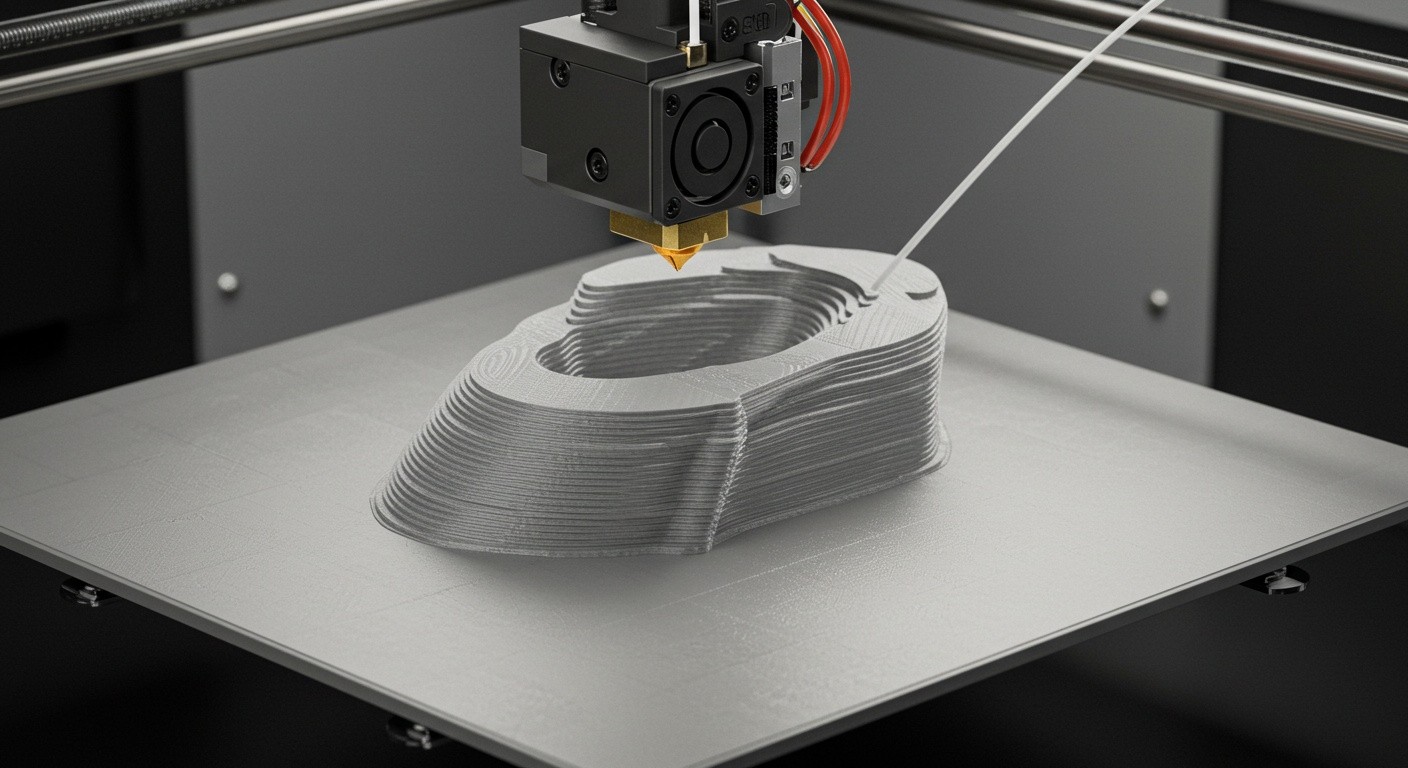 Послойная печать и контроль равномерности слоя