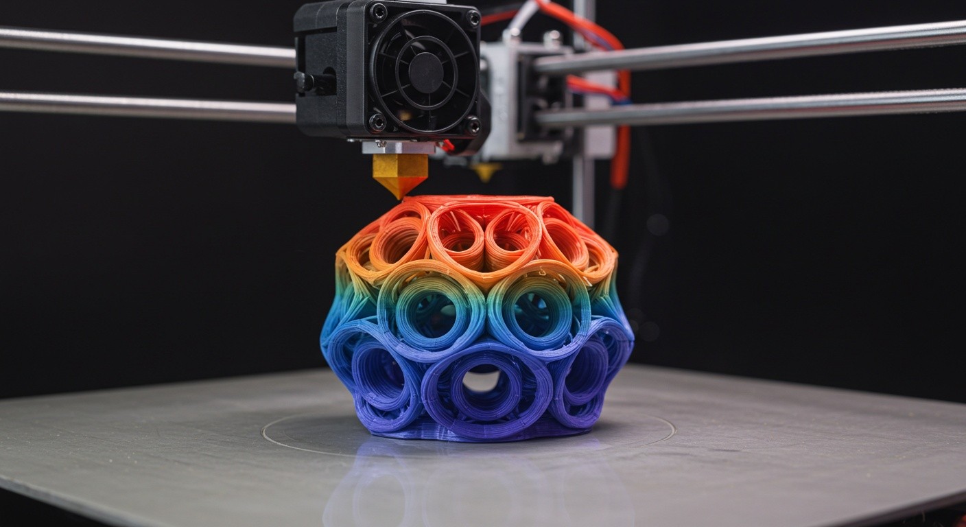 Печать уникальных геометрий сложных деталей