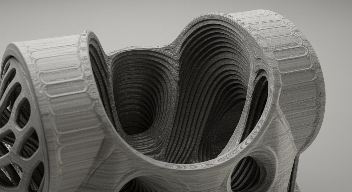 Сложные внутренние полости в послойной печати