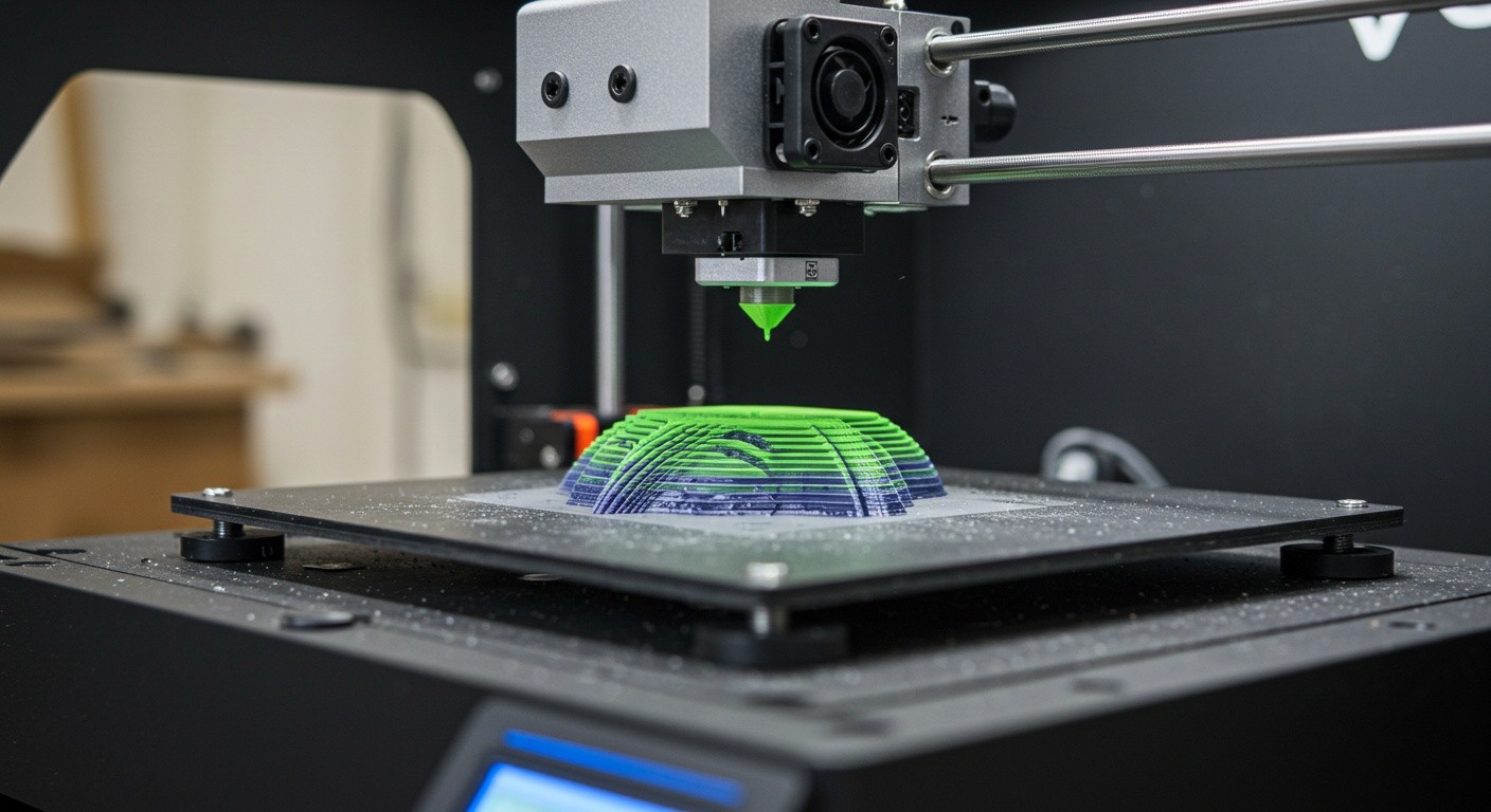 Послойная печать и трехосная стабилизация