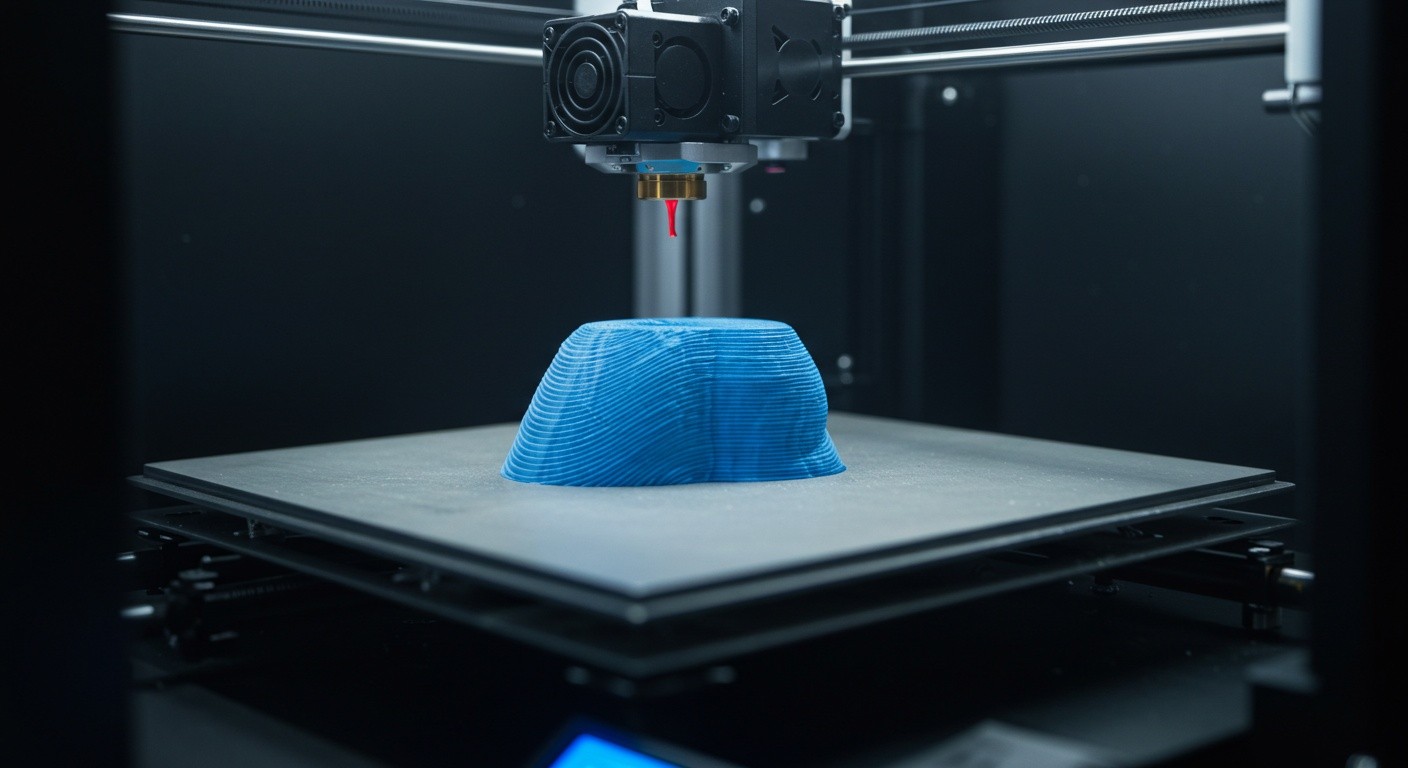 Трехосная стабилизация для точной послойной печати