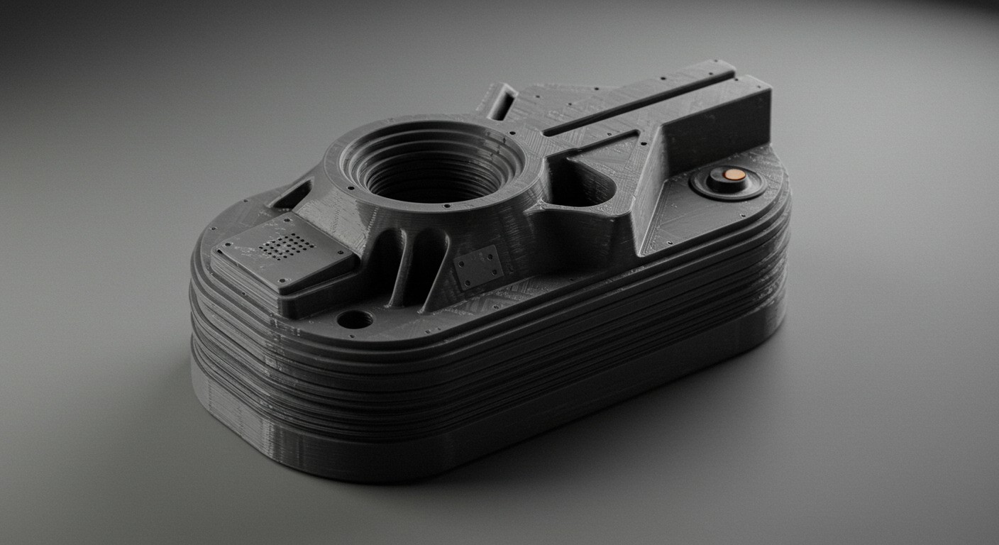 Послойная печать и интеграция датчиков в модель