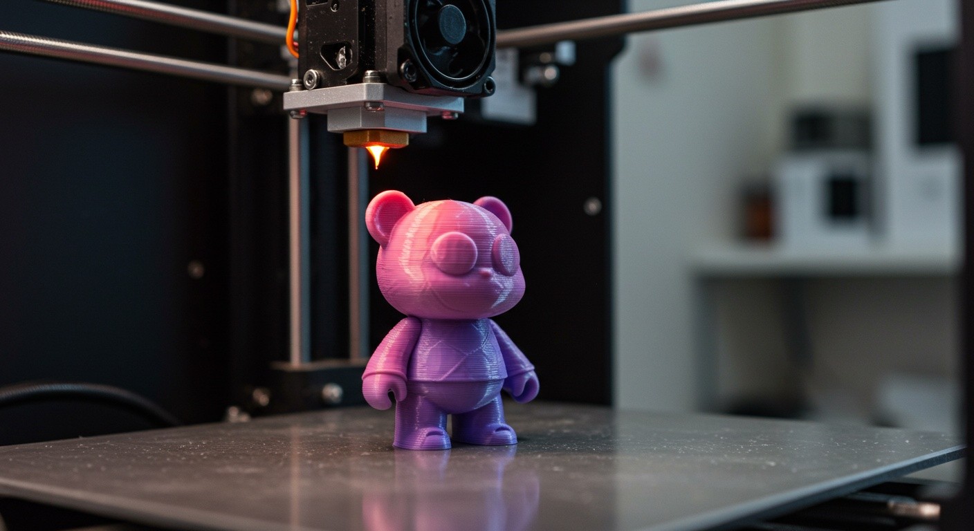 Создание авторской игрушки на 3D-принтере