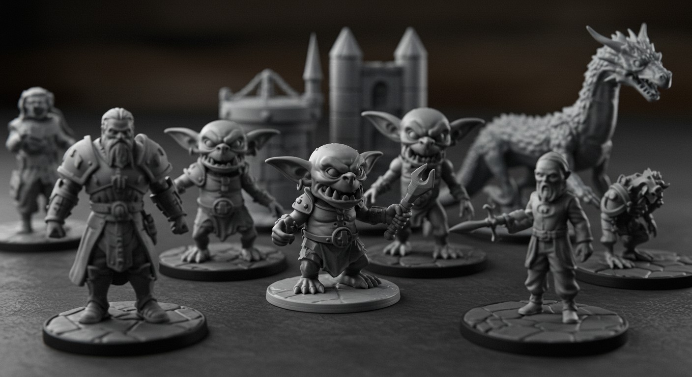 3D-печать миниатюр для настольных игр