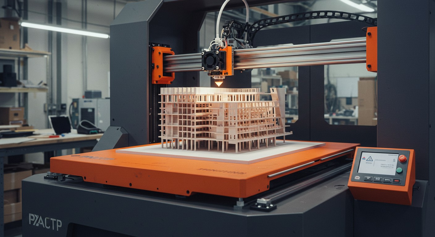 Масштабный макет, созданный с помощью 3D-печати Масштабный макет, напечатанный на 3D-принтере